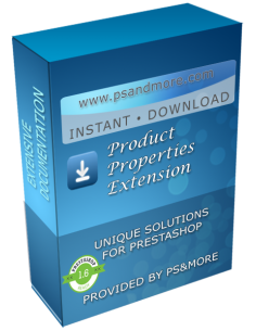 Product Properties Extension