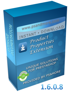 Product Properties Extension 1.6.0.8